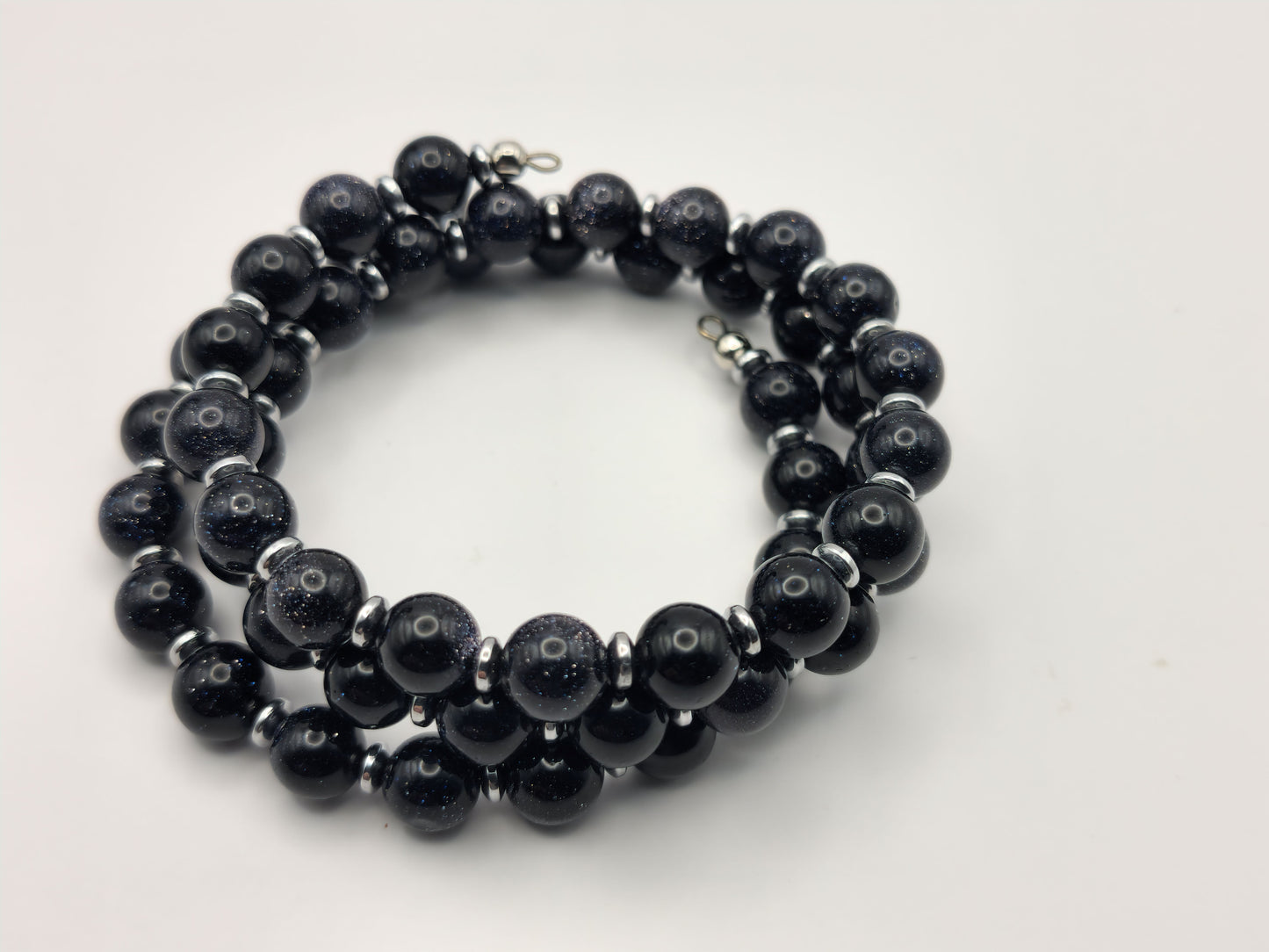 Blue Sandstone Bracelet