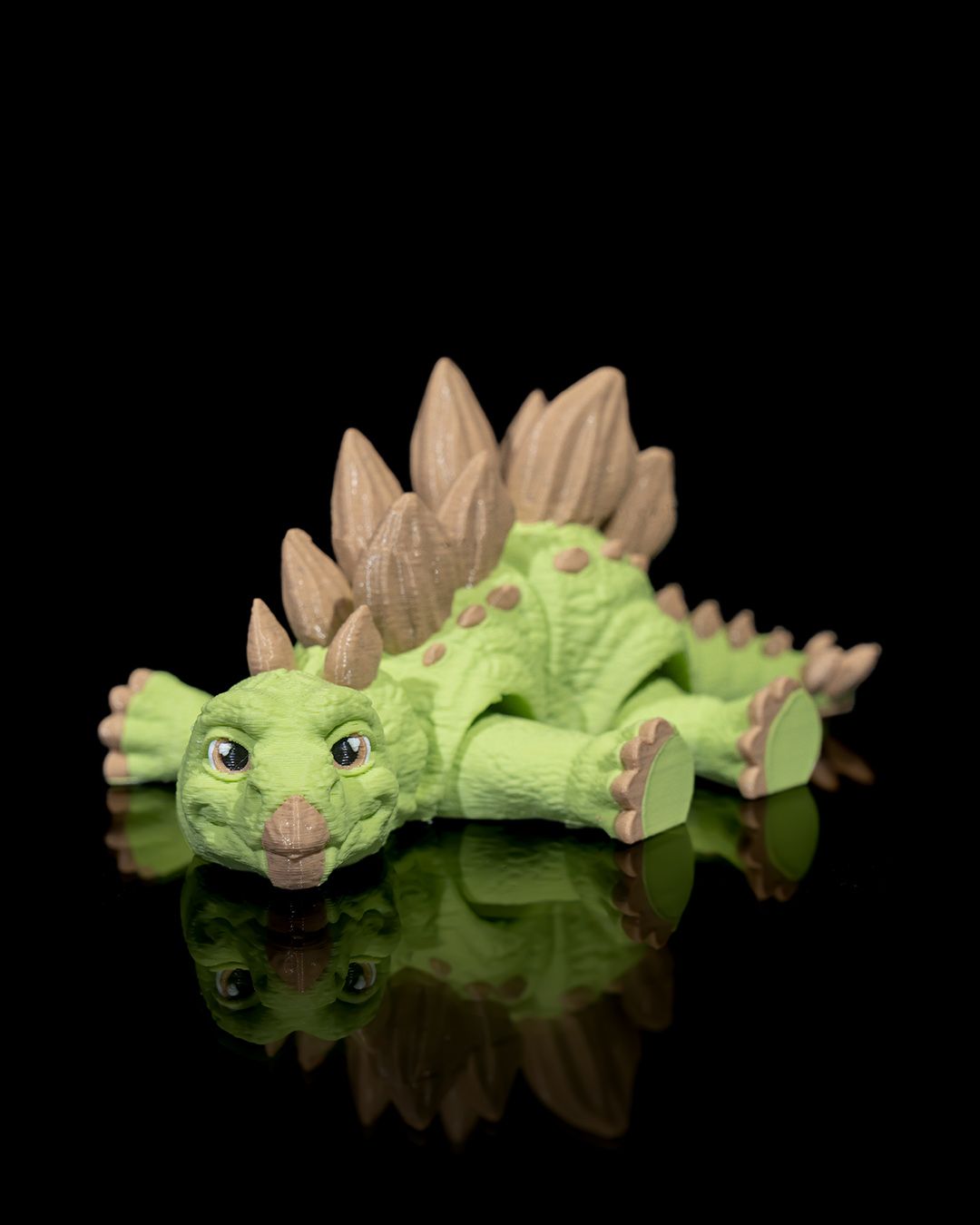 Articulated 3D Printed Stegosaurus