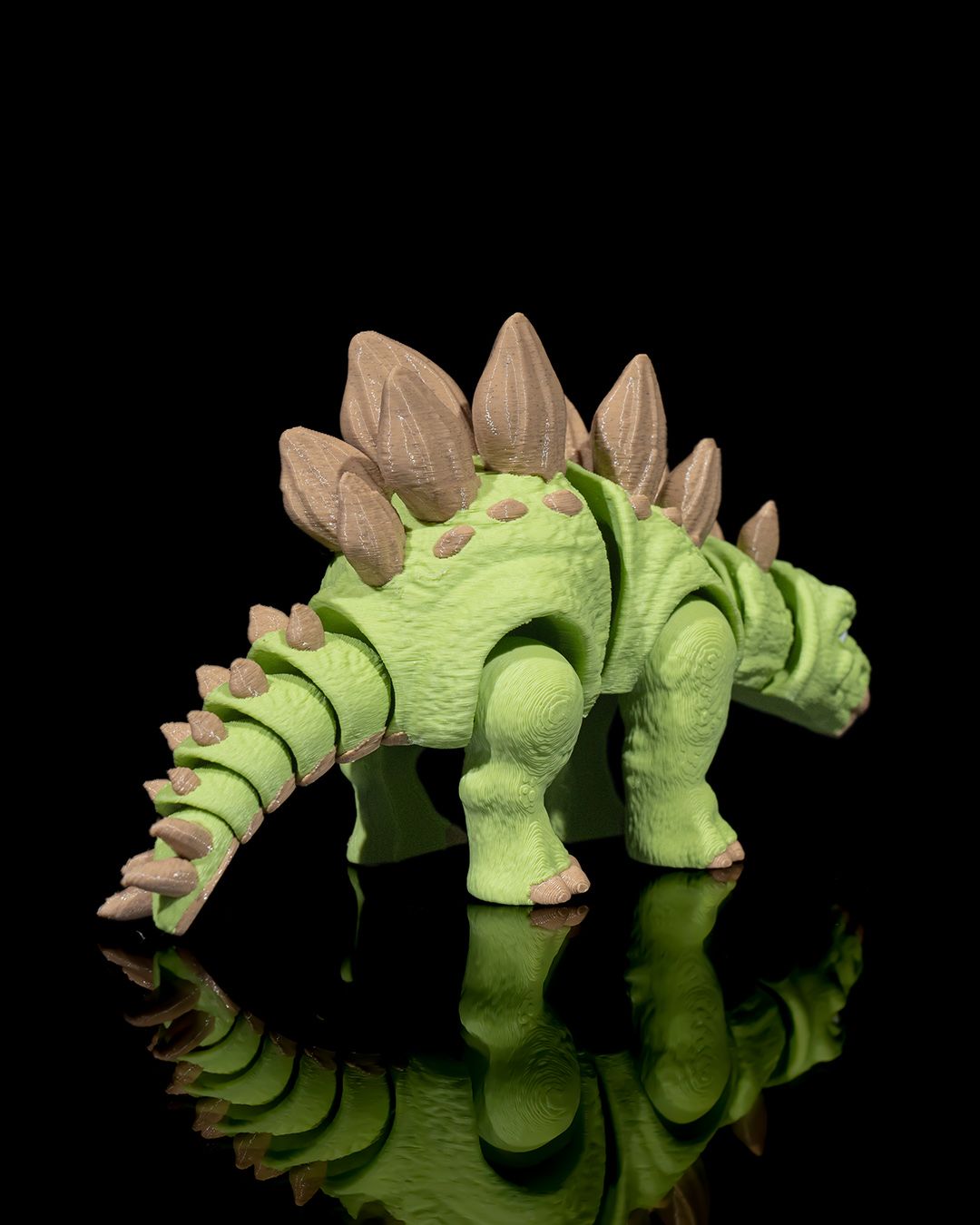Articulated 3D Printed Stegosaurus