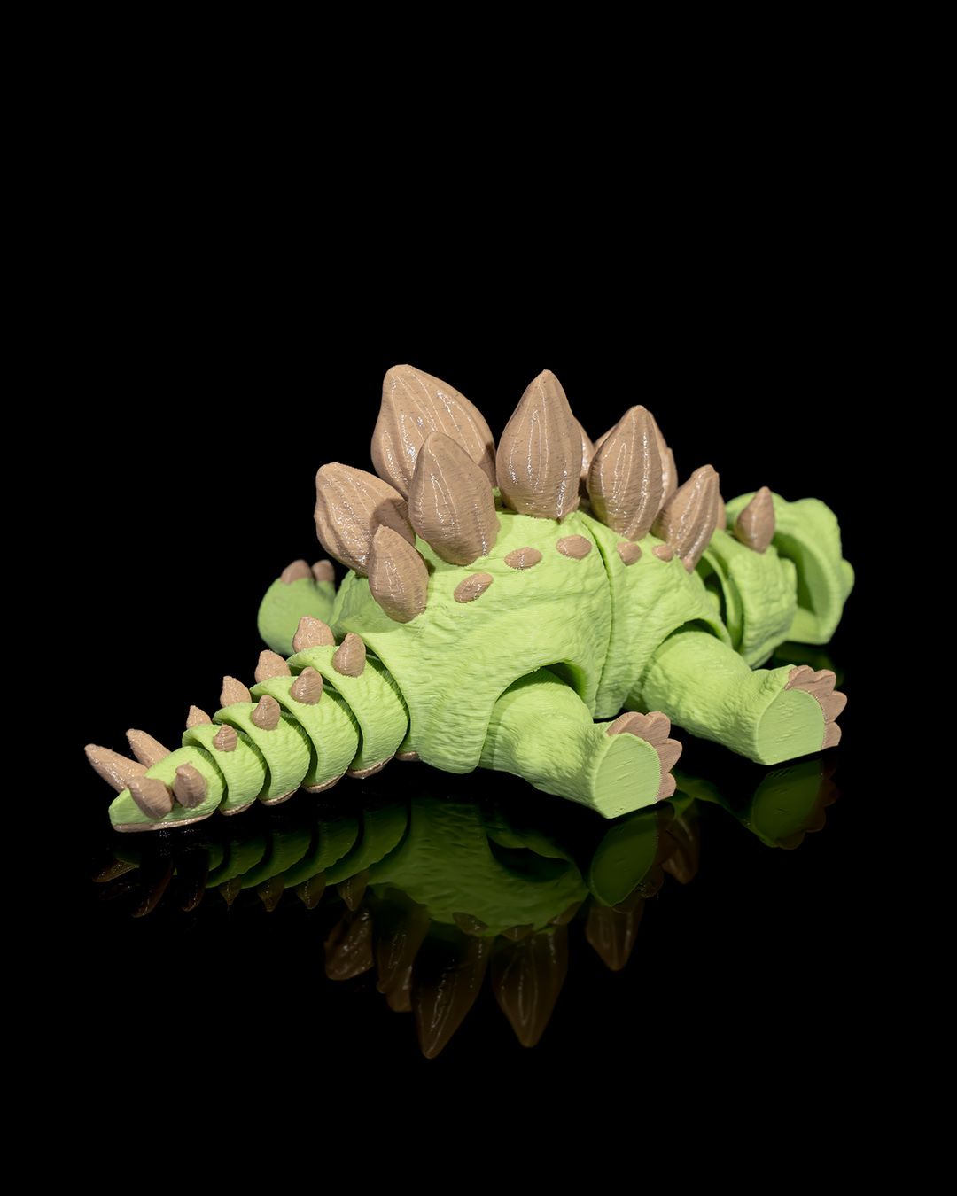 Articulated 3D Printed Stegosaurus