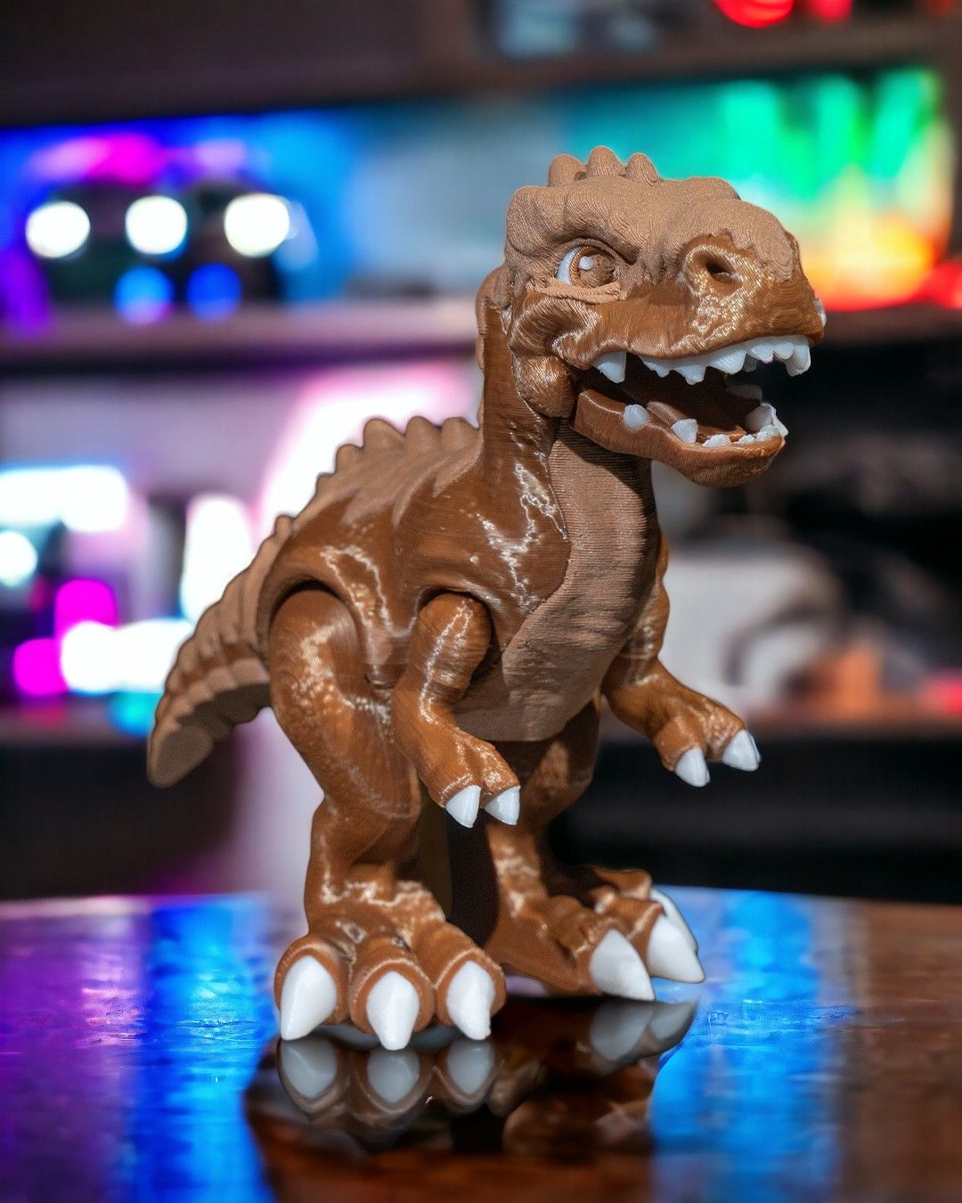 Articulated 3D Printed T-Rex