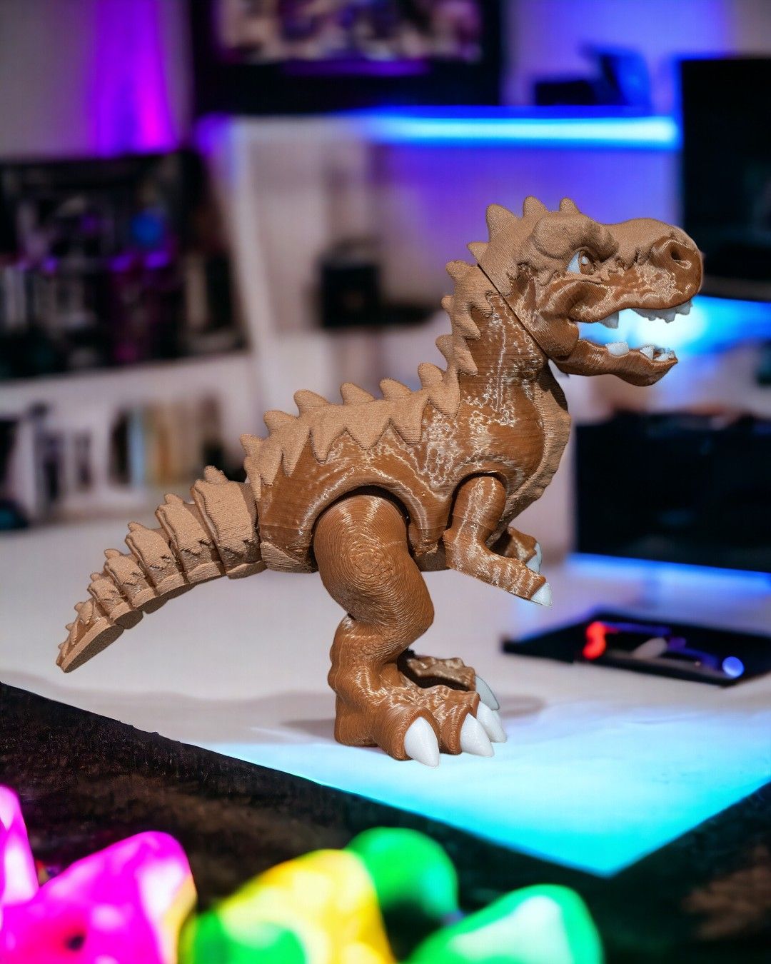 Articulated 3D Printed T-Rex