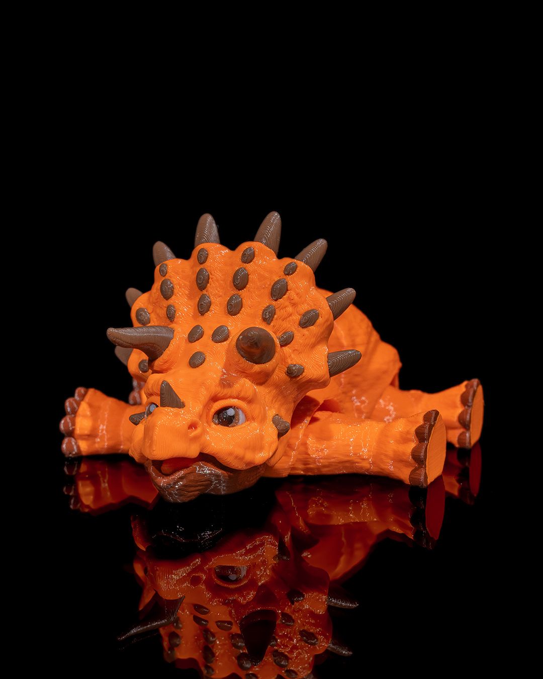Articulated 3D Printed Triceratops