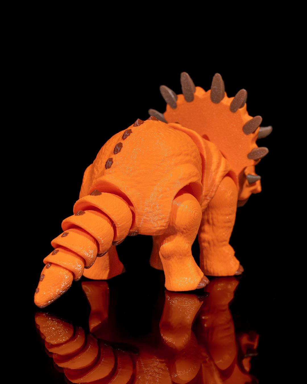 Articulated 3D Printed Triceratops