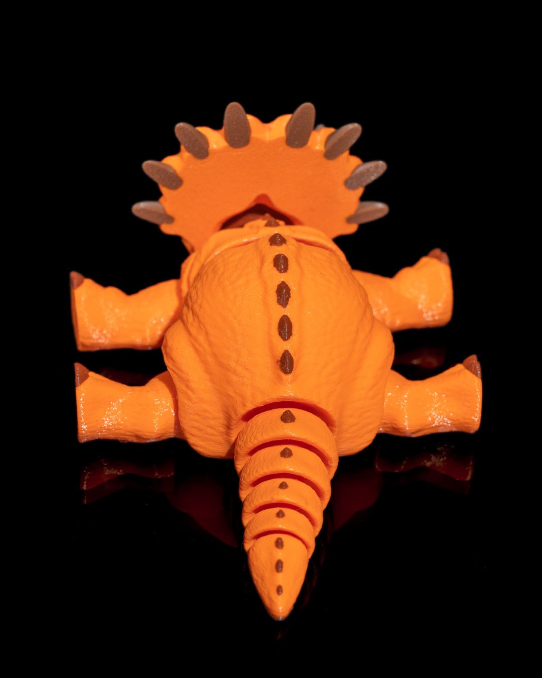 Articulated 3D Printed Triceratops