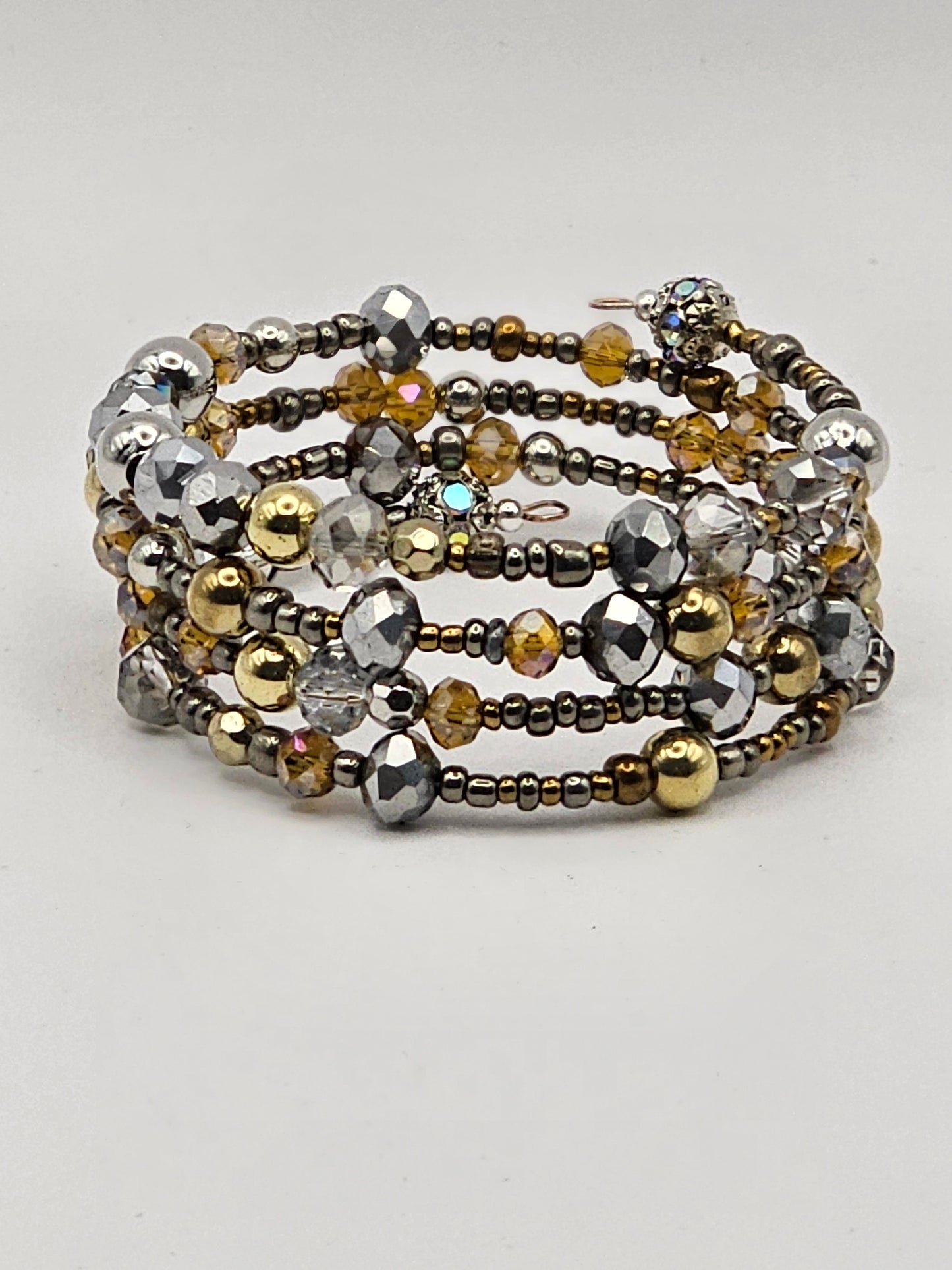 SIlver and Gold Bracelet