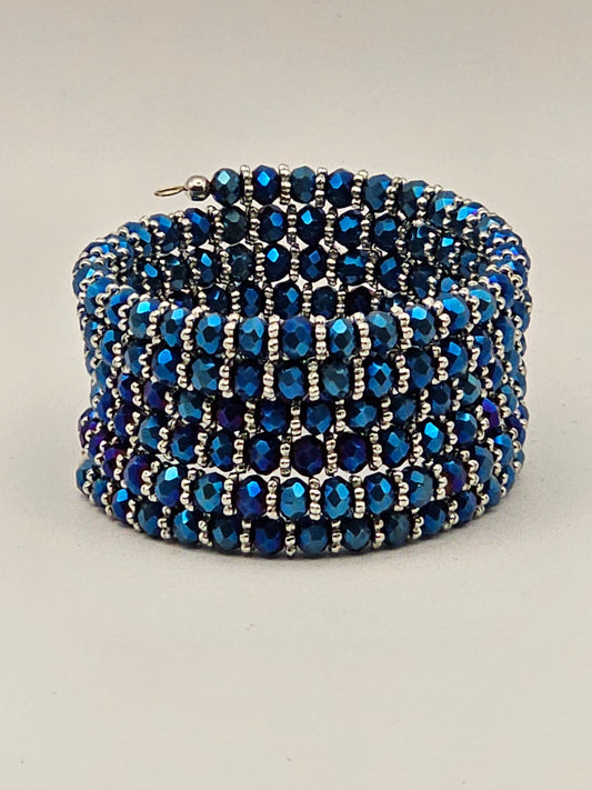 Blue Slinklet Bracelet