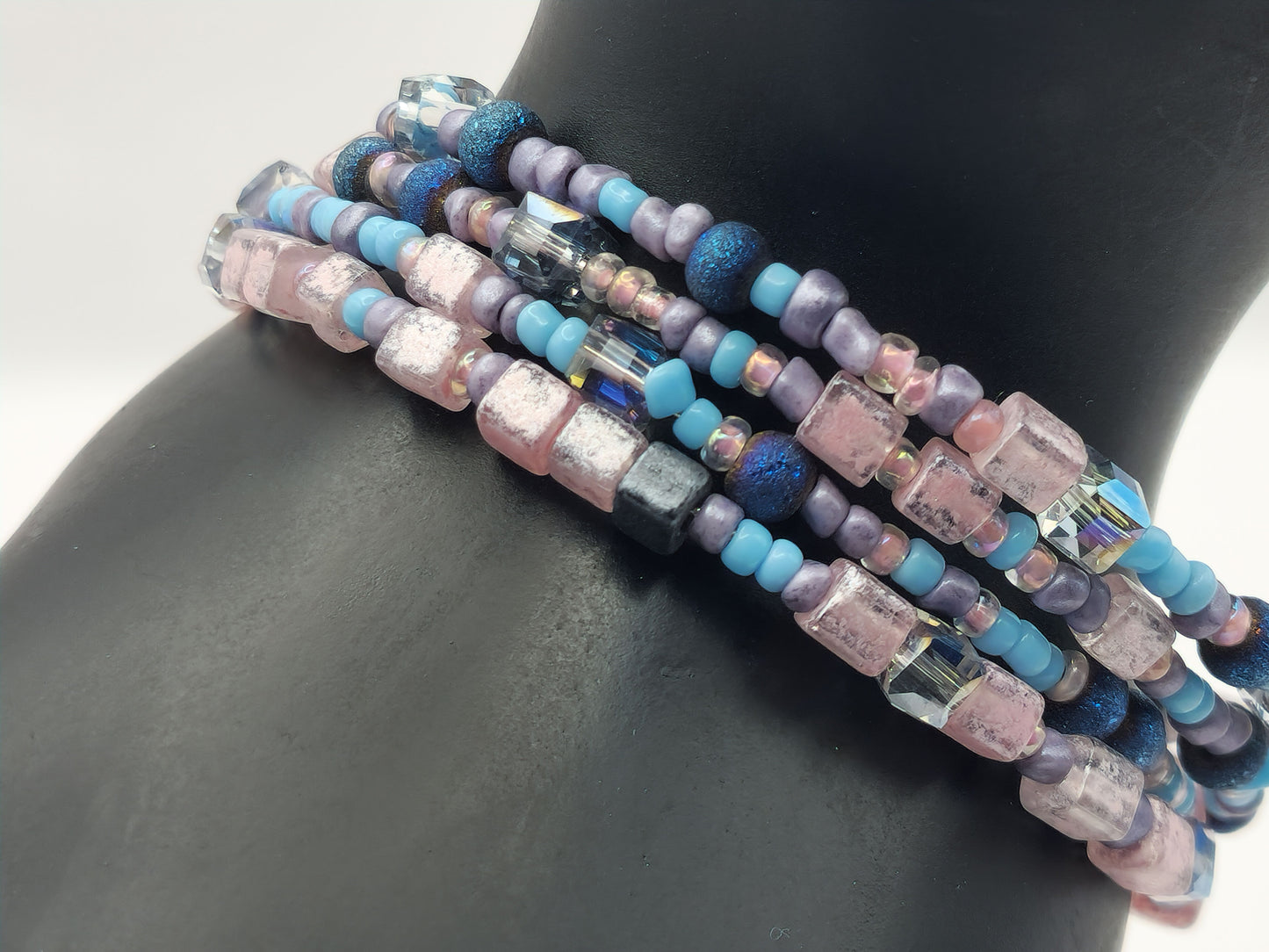 Multi-Color Seed Beed Bracelet