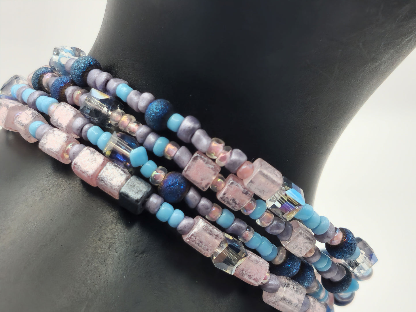 Multi-Color Seed Beed Bracelet