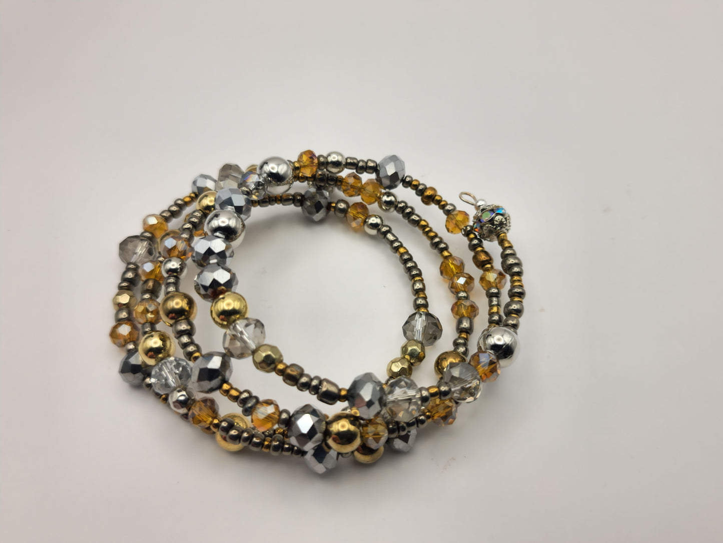 SIlver and Gold Bracelet