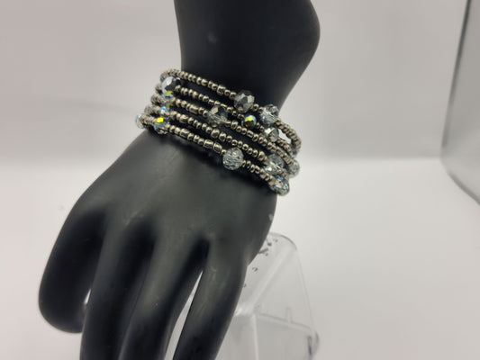 Silverlicious Silver Wrap-Around Bracelet