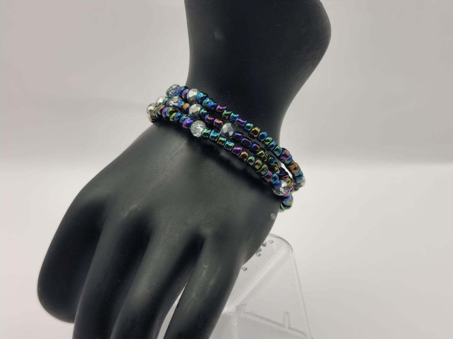 Irridescent Wrap-Around Bracelet