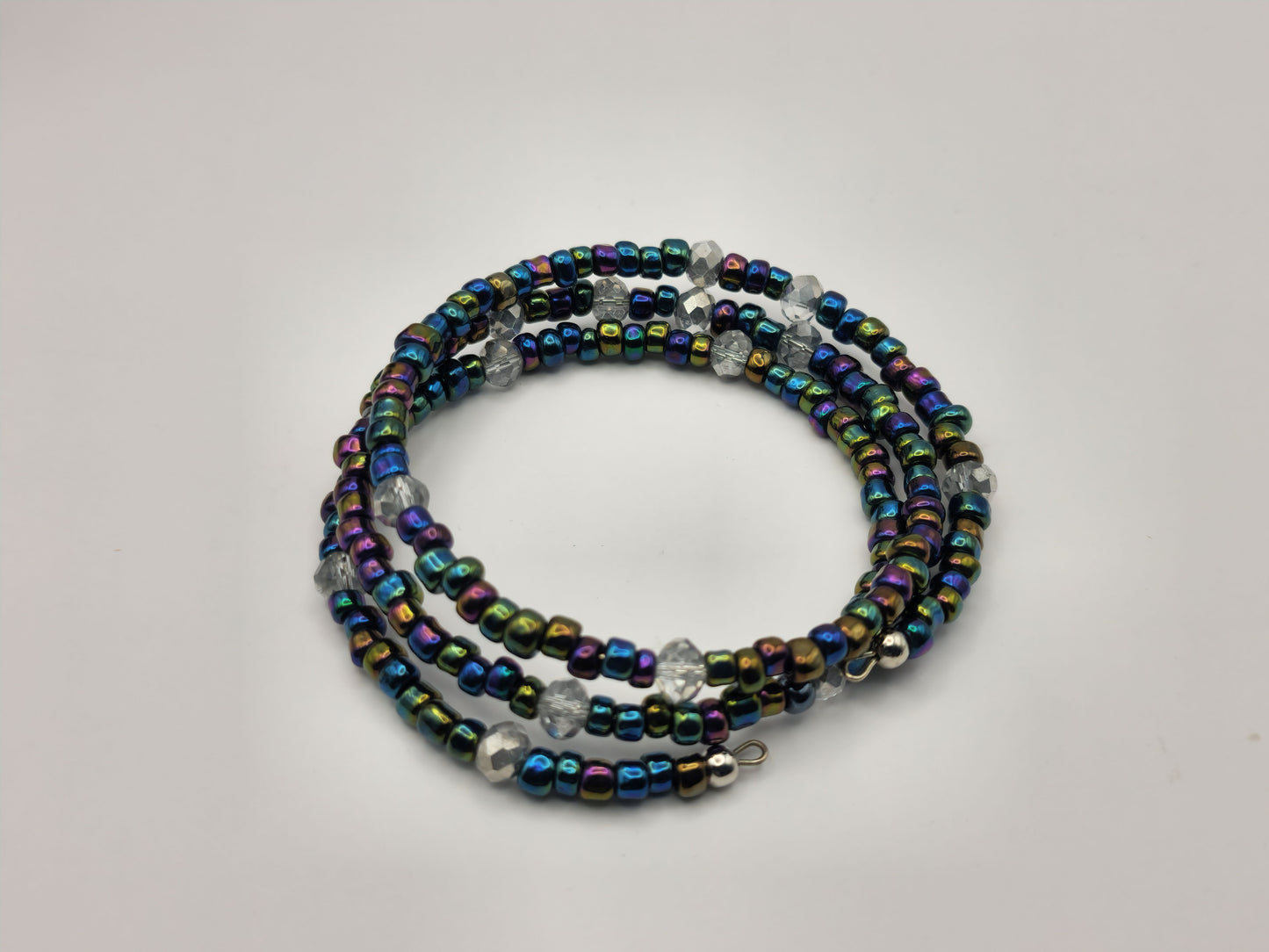 Irridescent Wrap-Around Bracelet