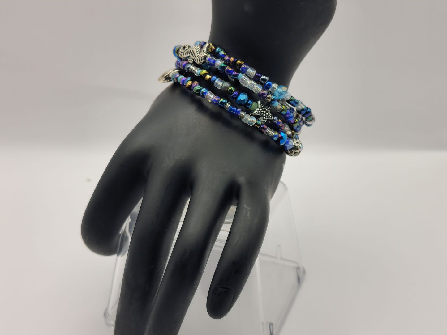 Ocean Theme Wrap-Around Bracelet