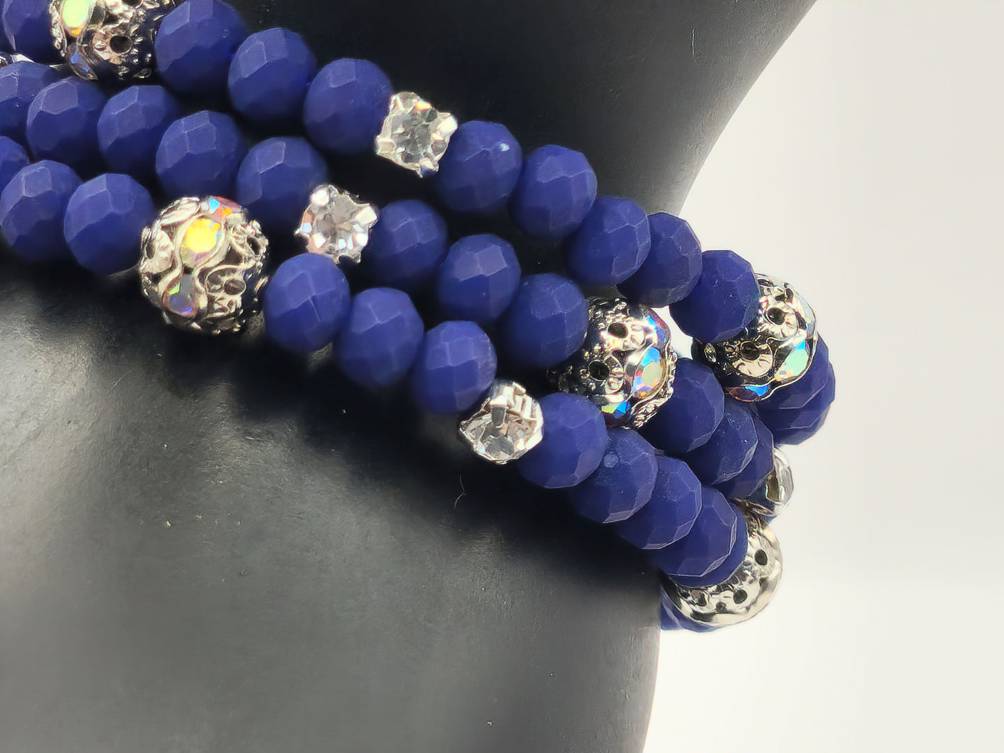 Blue Wrap-Around Bracelet